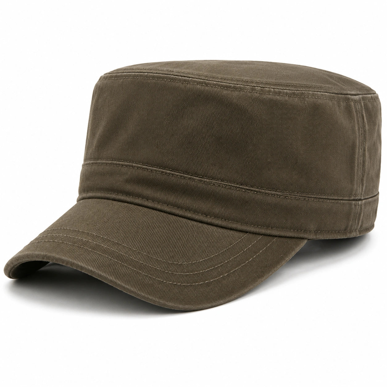 Unisex Militär Cap Braun