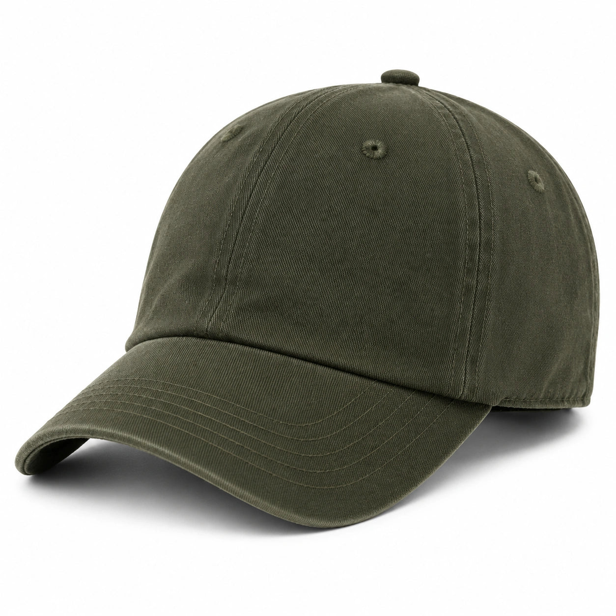 Verstellbare Baseball Cap Olivgrün für Erwachsene