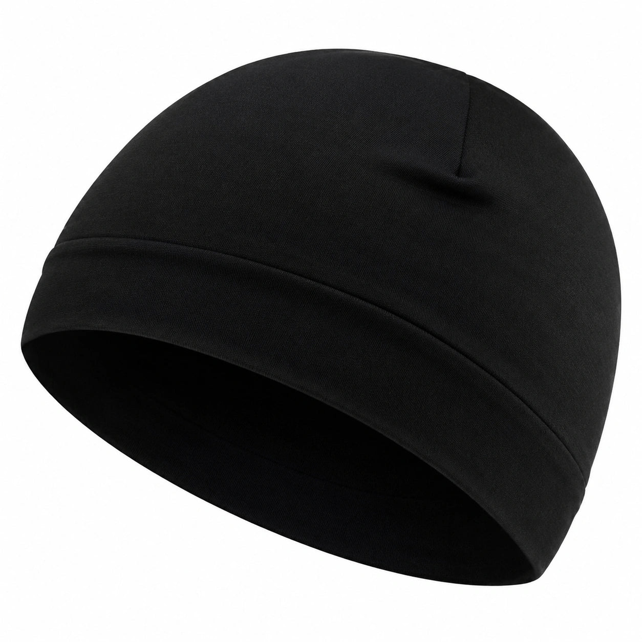 Schwarze Unisex-Beanie Mütze für kaltes Wetter